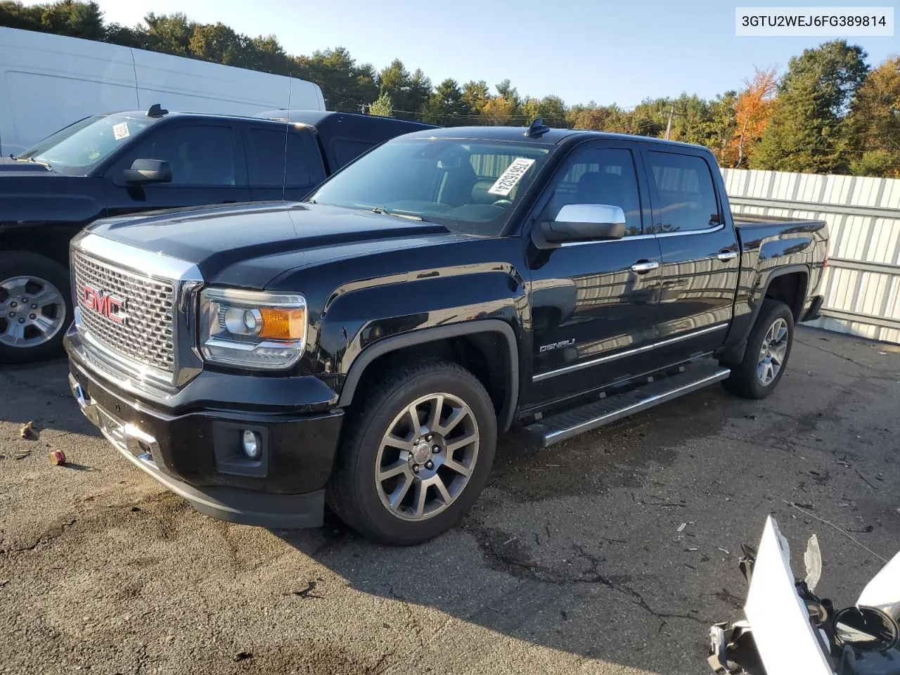 2015 GMC Sierra K1500 Denali VIN: 3GTU2WEJ6FG389814 Lot: 75616324