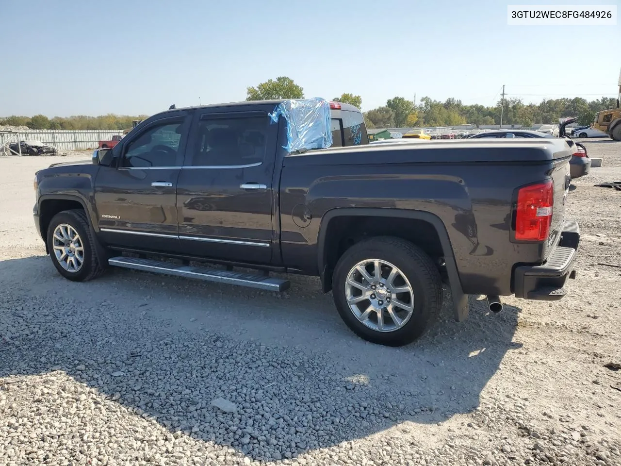 2015 GMC Sierra K1500 Denali VIN: 3GTU2WEC8FG484926 Lot: 75621814