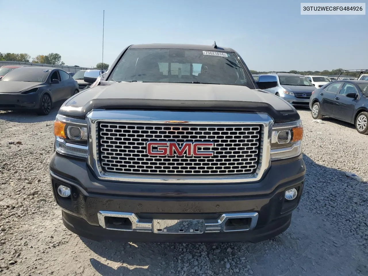 2015 GMC Sierra K1500 Denali VIN: 3GTU2WEC8FG484926 Lot: 75621814