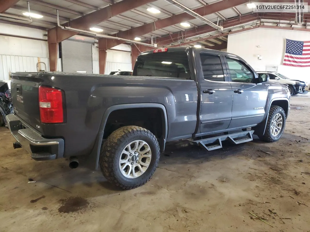 2015 GMC Sierra K1500 Sle VIN: 1GTV2UEC6FZ251314 Lot: 75641134