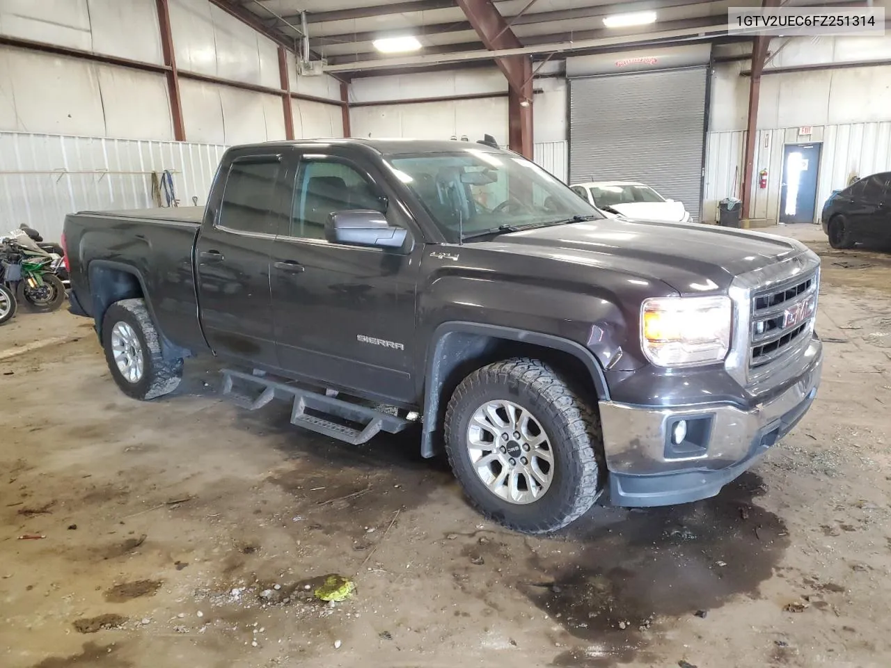 2015 GMC Sierra K1500 Sle VIN: 1GTV2UEC6FZ251314 Lot: 75641134