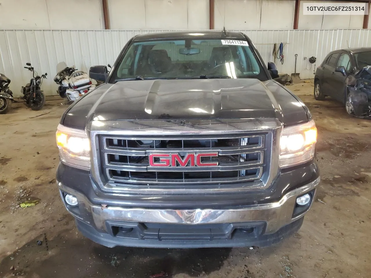 1GTV2UEC6FZ251314 2015 GMC Sierra K1500 Sle