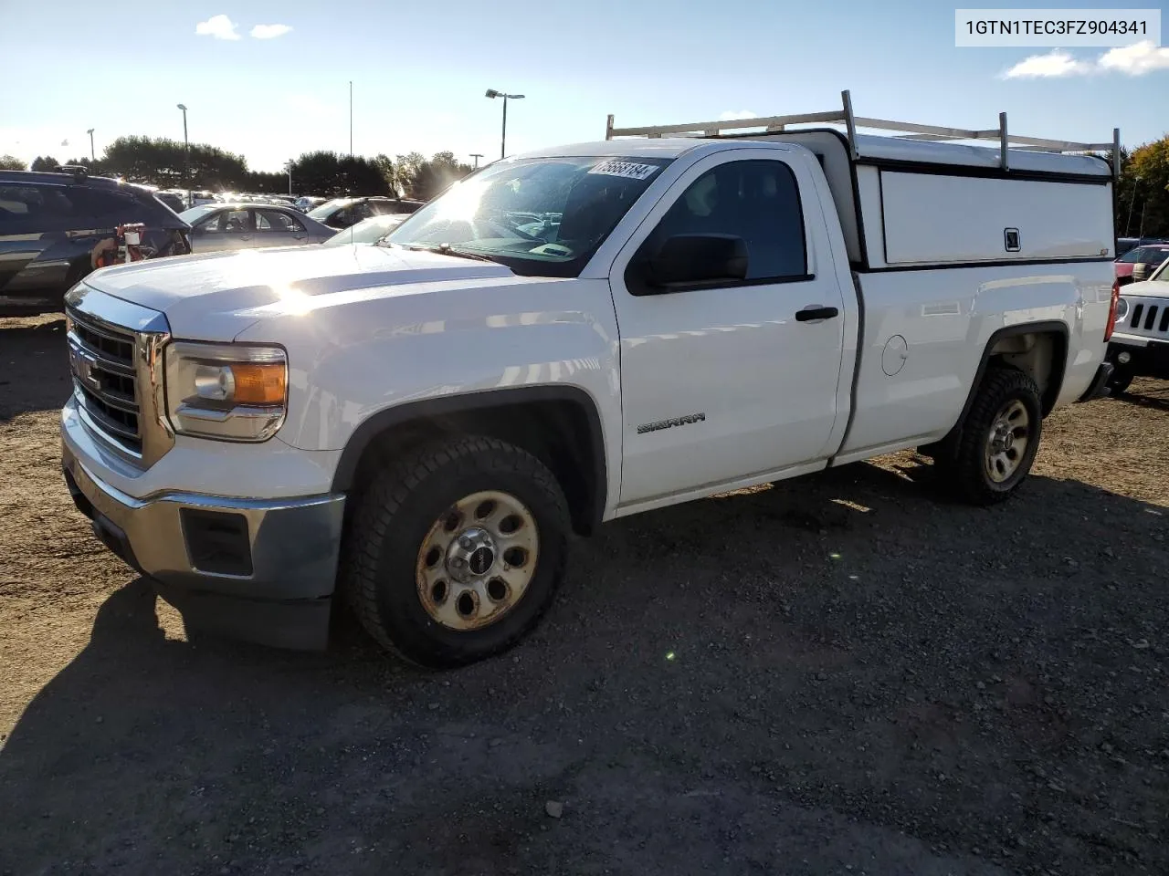 2015 GMC Sierra C1500 VIN: 1GTN1TEC3FZ904341 Lot: 75668184