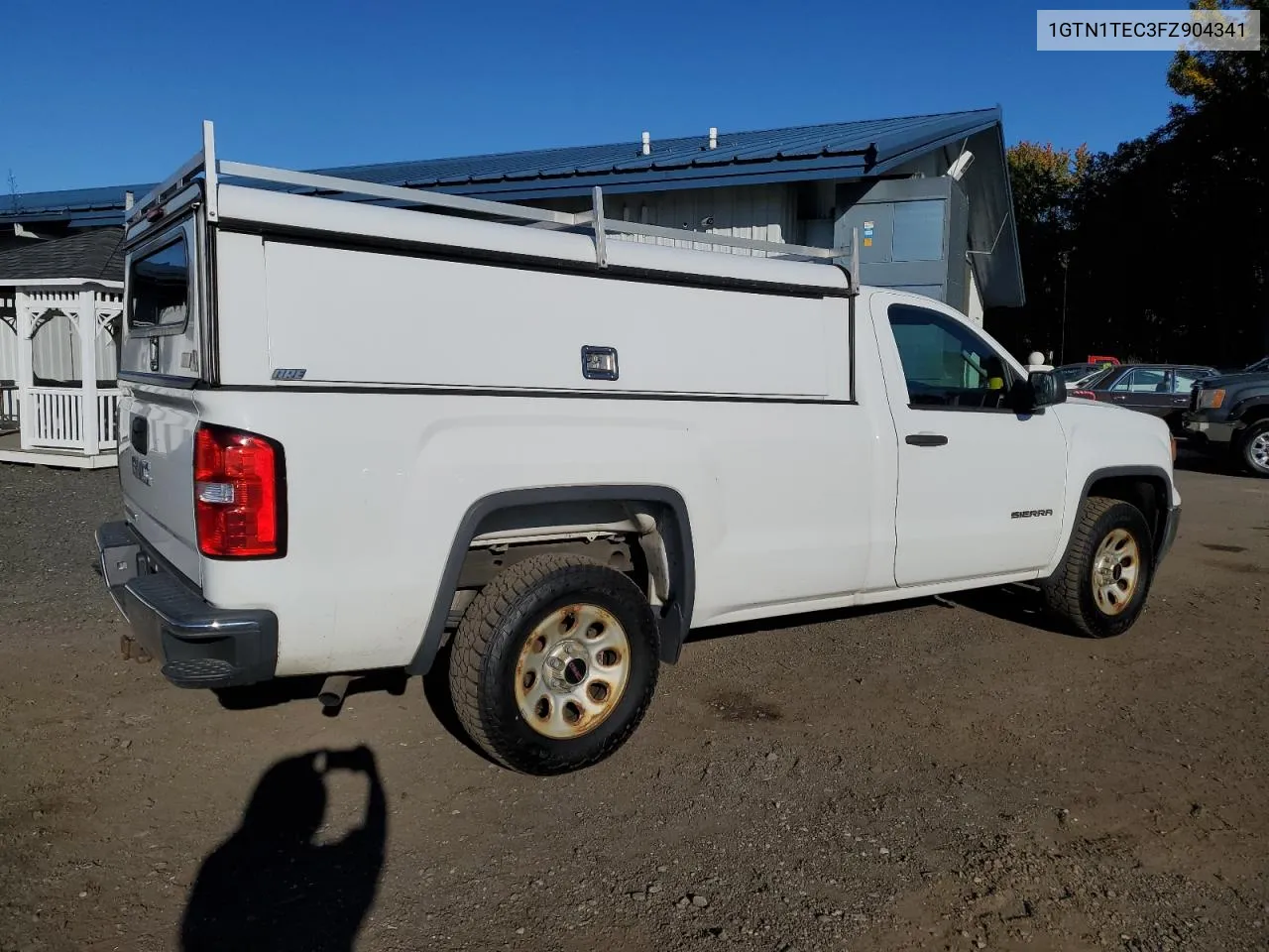 2015 GMC Sierra C1500 VIN: 1GTN1TEC3FZ904341 Lot: 75668184