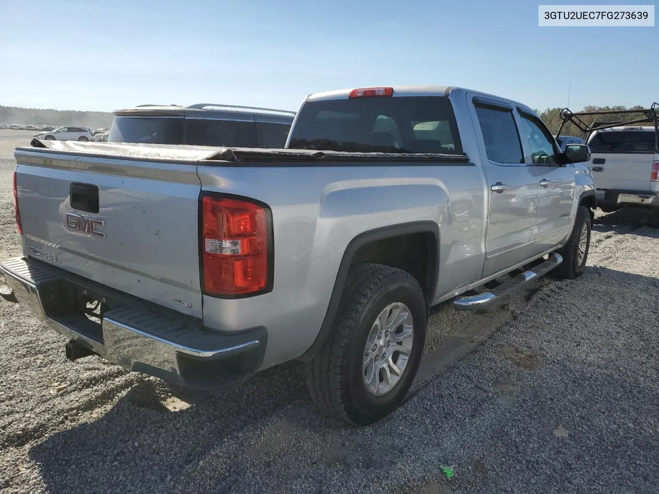 2015 GMC Sierra K1500 Sle VIN: 3GTU2UEC7FG273639 Lot: 75851884