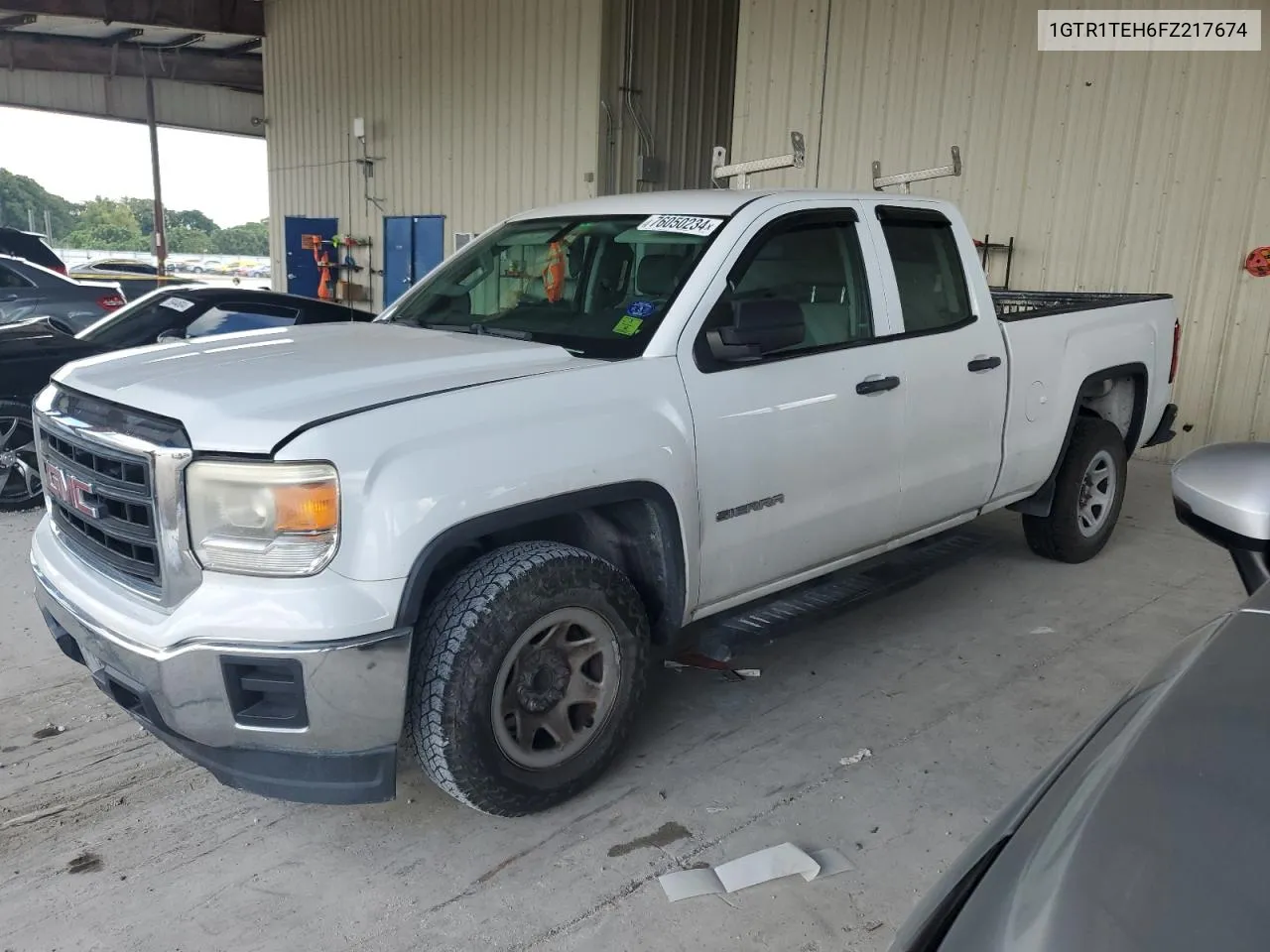 2015 GMC Sierra C1500 VIN: 1GTR1TEH6FZ217674 Lot: 76050234