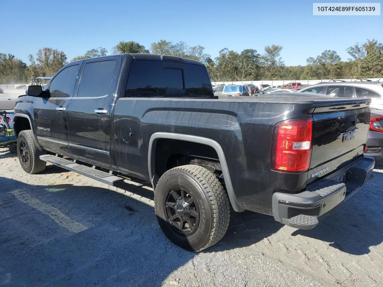 2015 GMC Sierra K3500 Denali VIN: 1GT424E89FF605139 Lot: 76071644