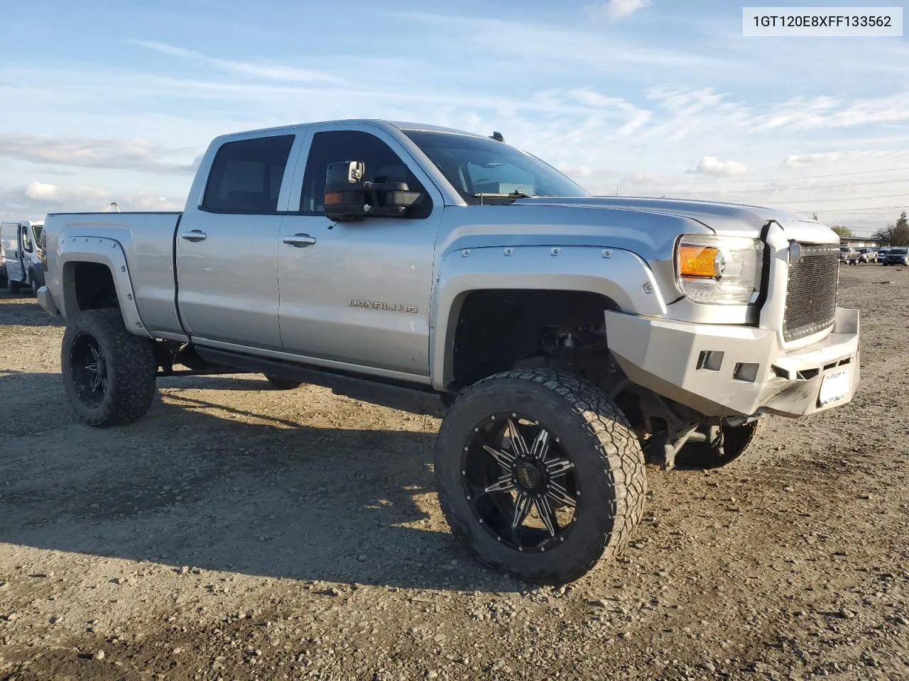 2015 GMC Sierra K2500 Denali VIN: 1GT120E8XFF133562 Lot: 76079554