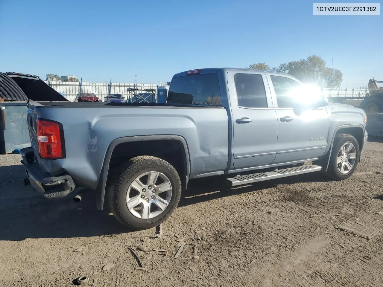 2015 GMC Sierra K1500 Sle VIN: 1GTV2UEC3FZ291382 Lot: 76094614