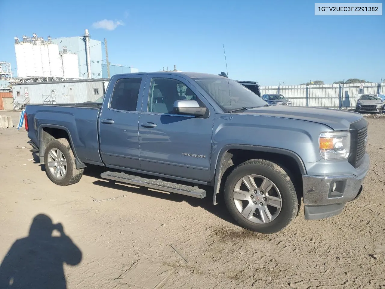 2015 GMC Sierra K1500 Sle VIN: 1GTV2UEC3FZ291382 Lot: 76094614