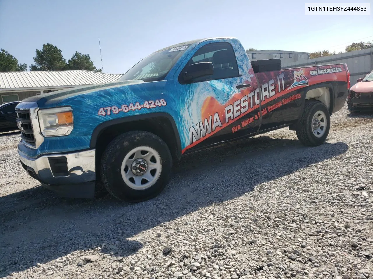 2015 GMC Sierra C1500 VIN: 1GTN1TEH3FZ444853 Lot: 76116494