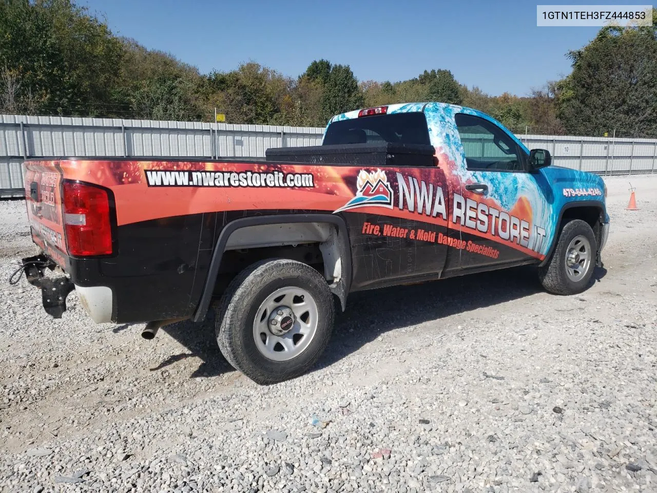 2015 GMC Sierra C1500 VIN: 1GTN1TEH3FZ444853 Lot: 76116494