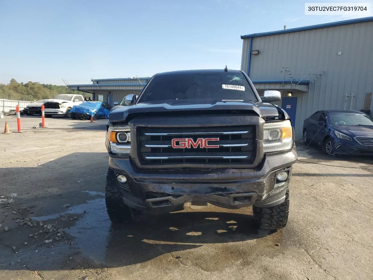 2015 GMC Sierra K1500 Slt VIN: 3GTU2VEC7FG319704 Lot: 76148644