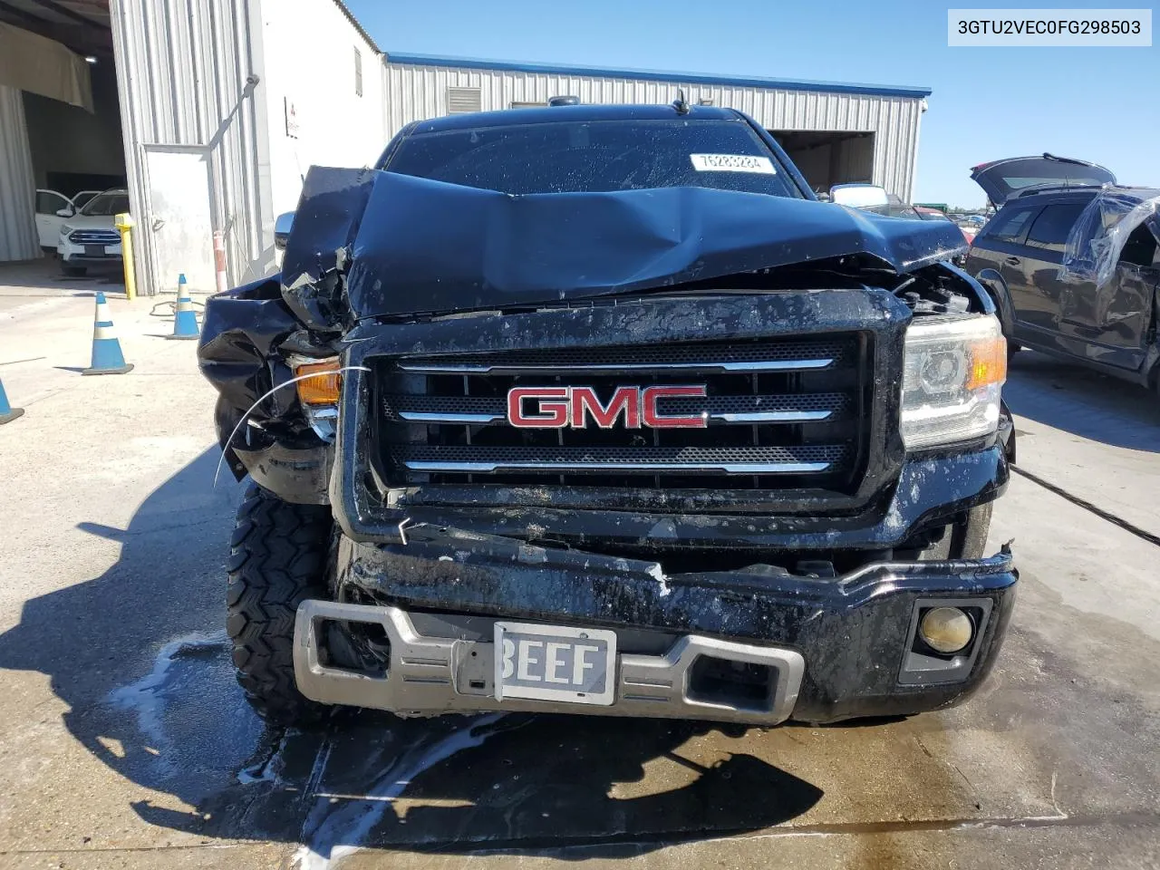 2015 GMC Sierra K1500 Slt VIN: 3GTU2VEC0FG298503 Lot: 76283284