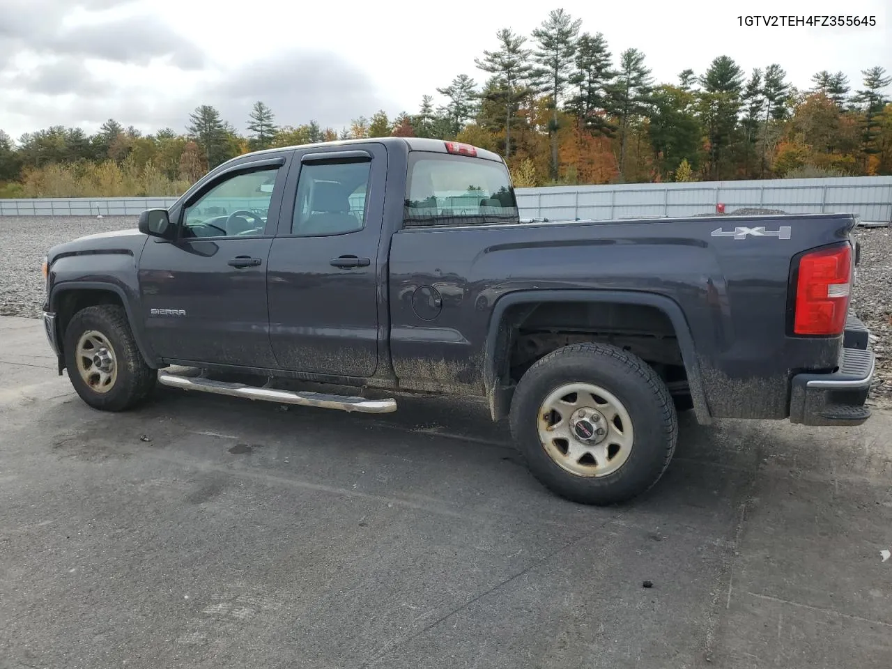 2015 GMC Sierra K1500 VIN: 1GTV2TEH4FZ355645 Lot: 76285064