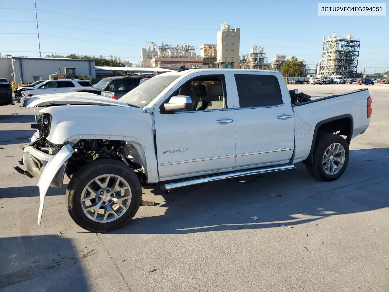 2015 GMC Sierra K1500 Slt VIN: 3GTU2VEC4FG294051 Lot: 76672674