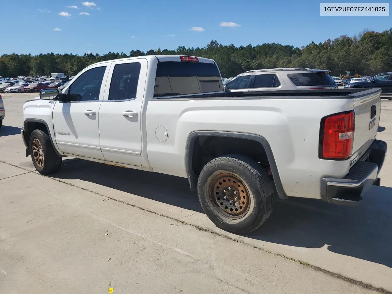 2015 GMC Sierra K1500 Sle VIN: 1GTV2UEC7FZ441025 Lot: 76712834