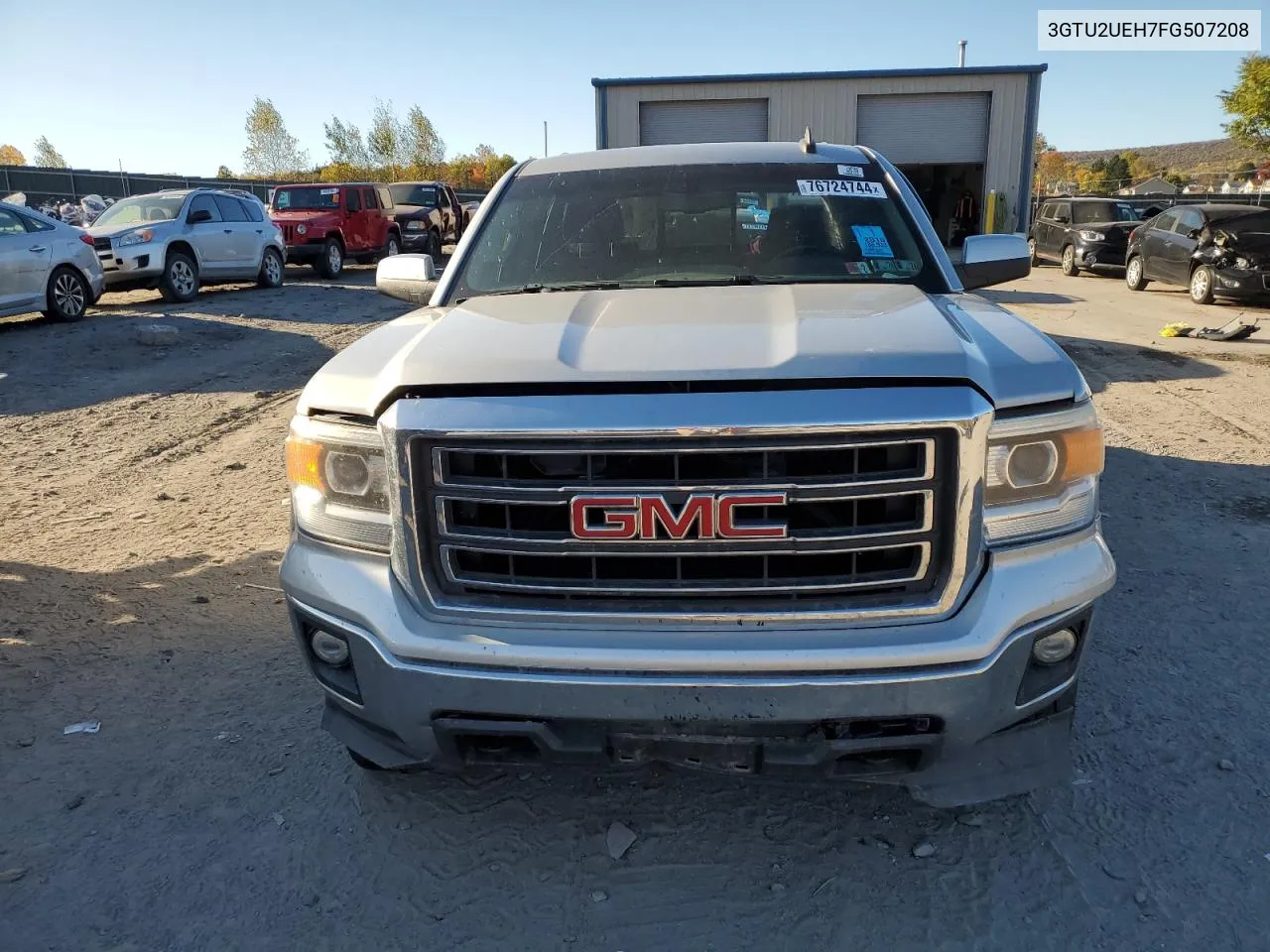 2015 GMC Sierra K1500 Sle VIN: 3GTU2UEH7FG507208 Lot: 76724744