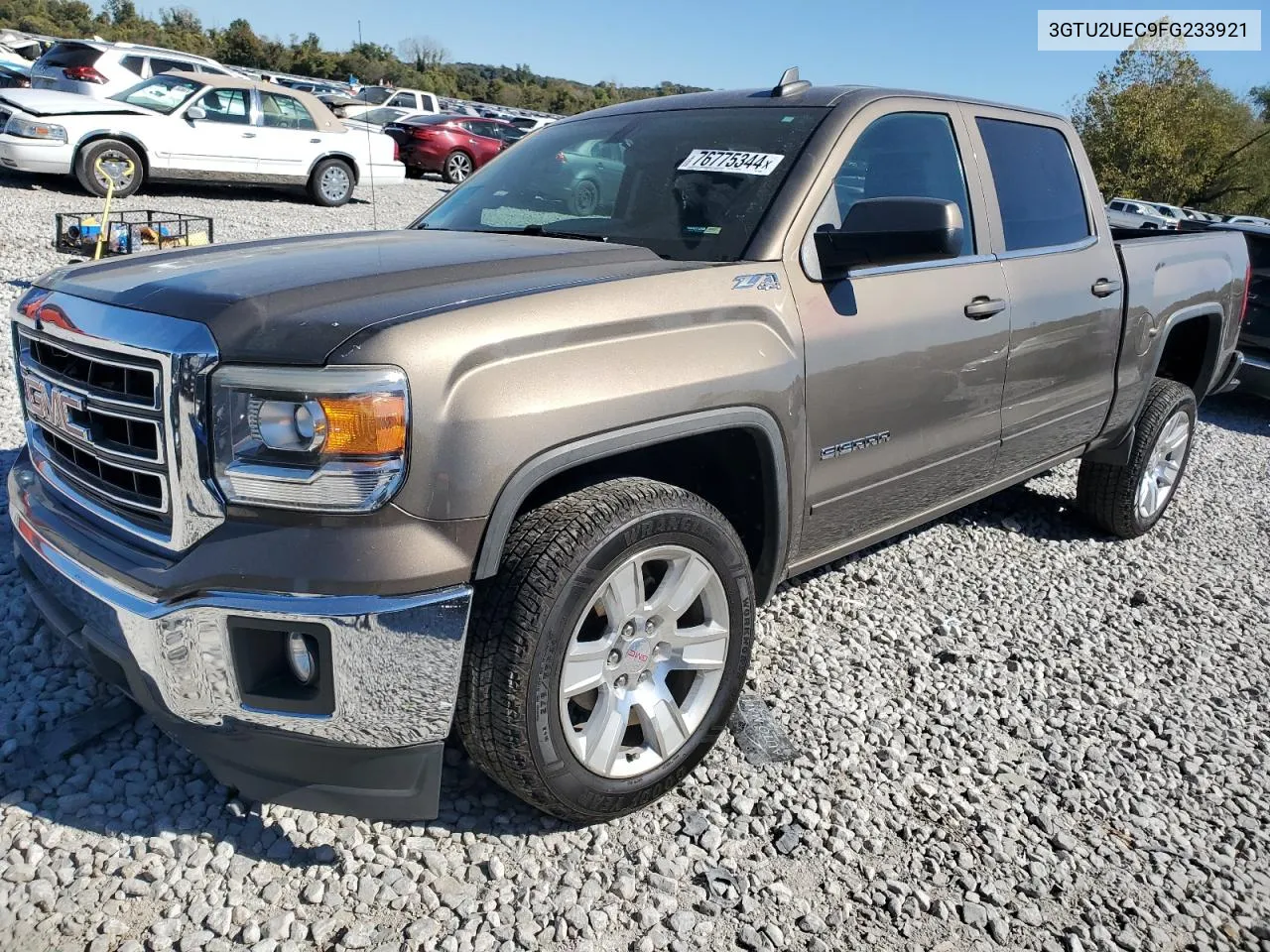 2015 GMC Sierra K1500 Sle VIN: 3GTU2UEC9FG233921 Lot: 76775344