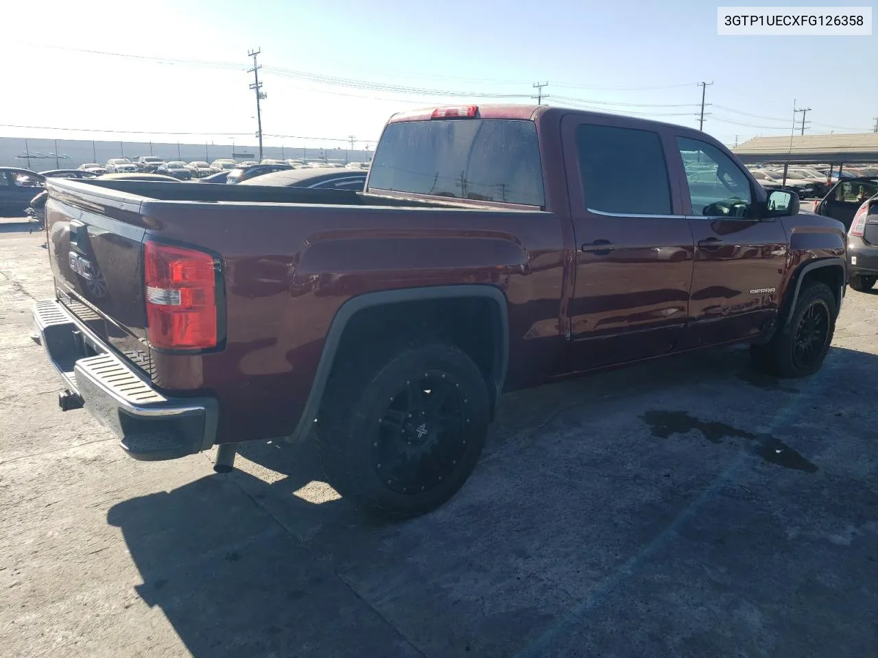 2015 GMC Sierra C1500 Sle VIN: 3GTP1UECXFG126358 Lot: 76845304