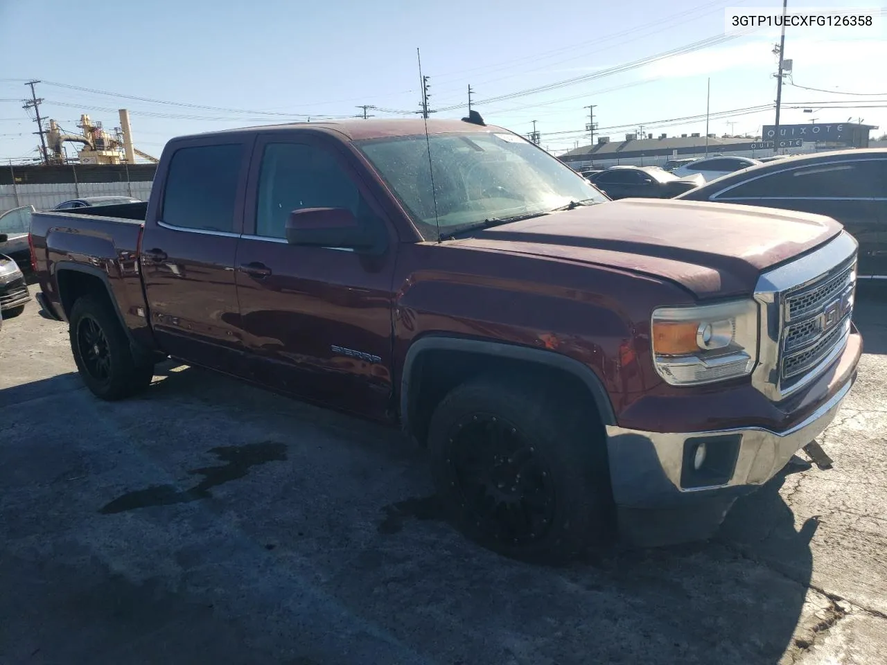 3GTP1UECXFG126358 2015 GMC Sierra C1500 Sle