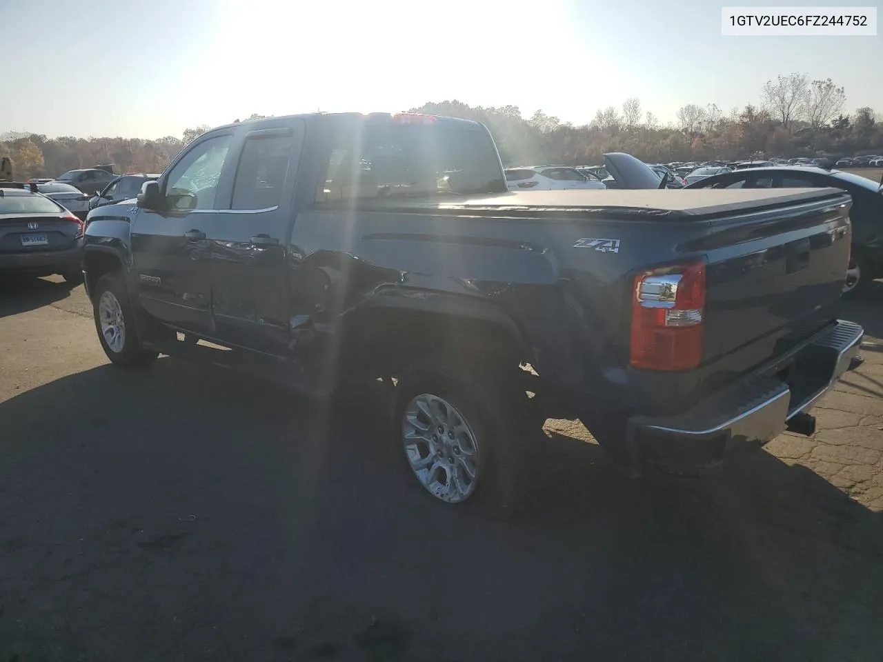 2015 GMC Sierra K1500 Sle VIN: 1GTV2UEC6FZ244752 Lot: 77107594