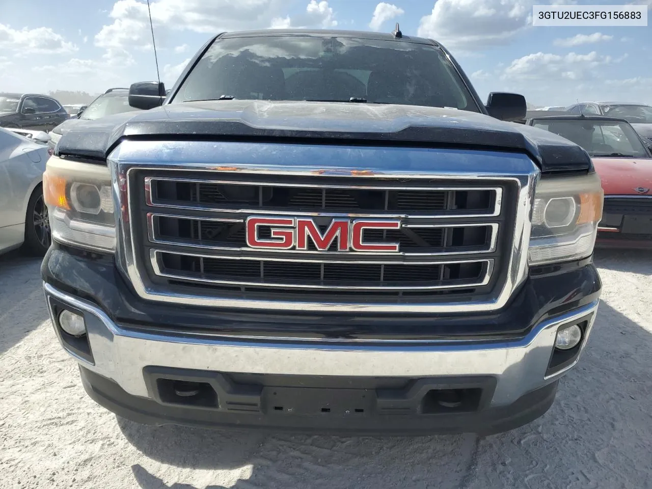 2015 GMC Sierra K1500 Sle VIN: 3GTU2UEC3FG156883 Lot: 77151434