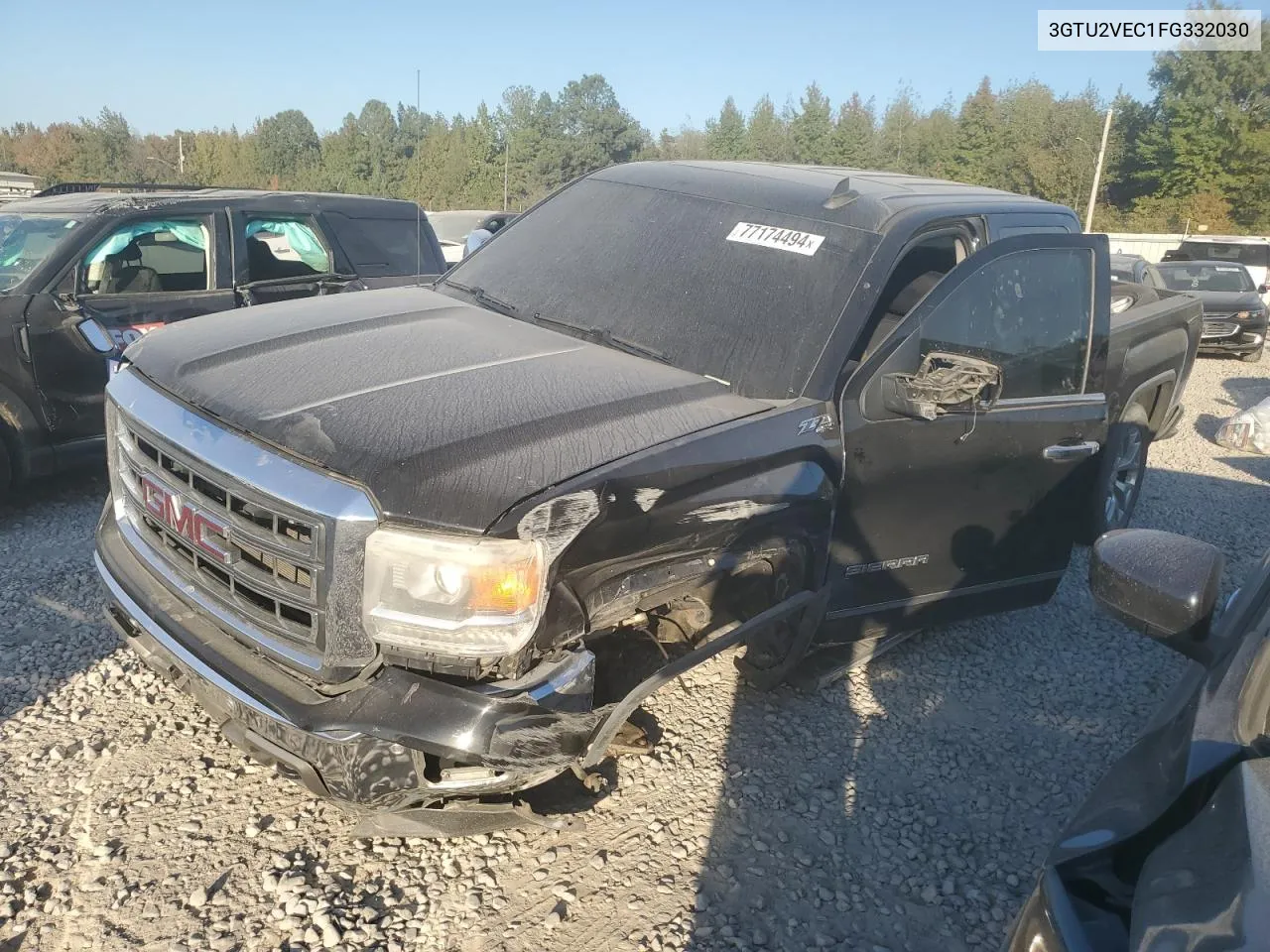 2015 GMC Sierra K1500 Slt VIN: 3GTU2VEC1FG332030 Lot: 77174494