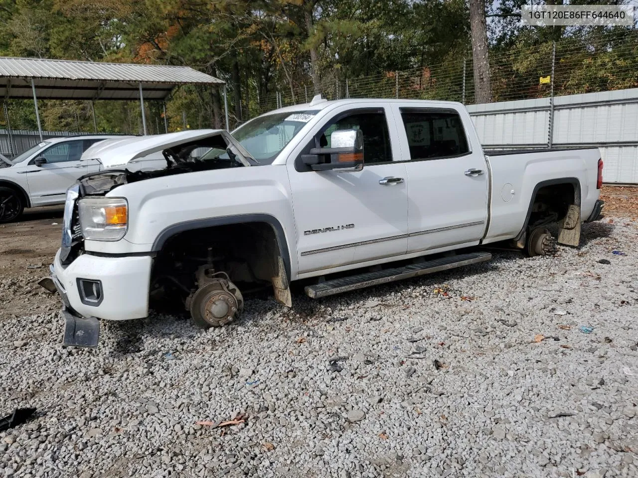 2015 GMC Sierra K2500 Denali VIN: 1GT120E86FF644640 Lot: 77303164