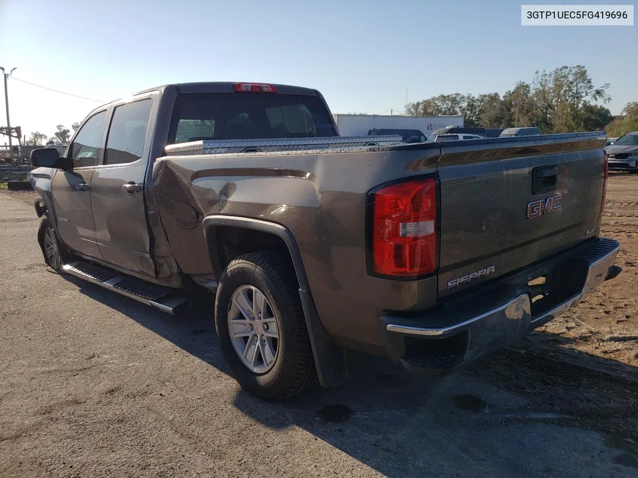 2015 GMC Sierra C1500 Sle VIN: 3GTP1UEC5FG419696 Lot: 77583954