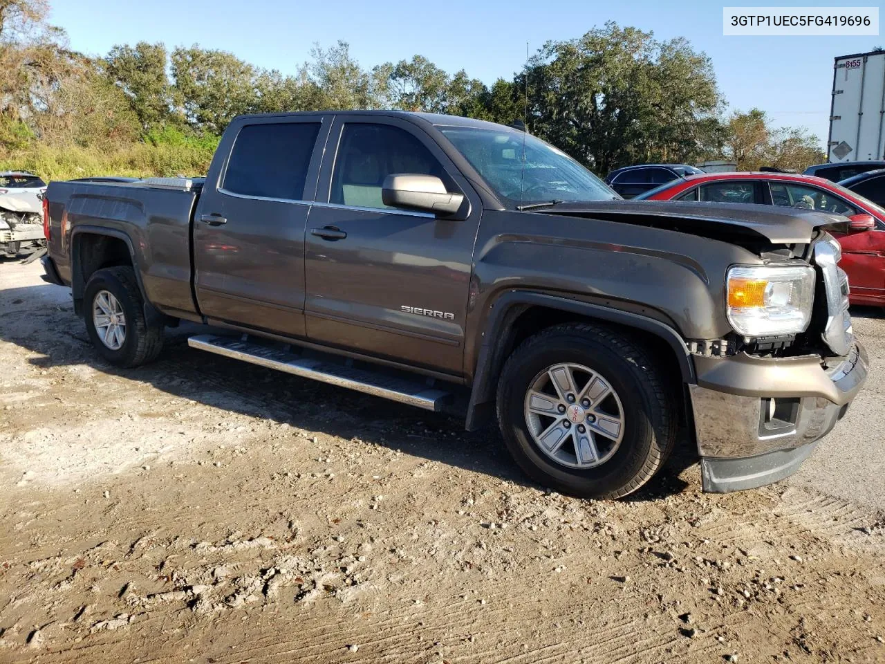 2015 GMC Sierra C1500 Sle VIN: 3GTP1UEC5FG419696 Lot: 77583954