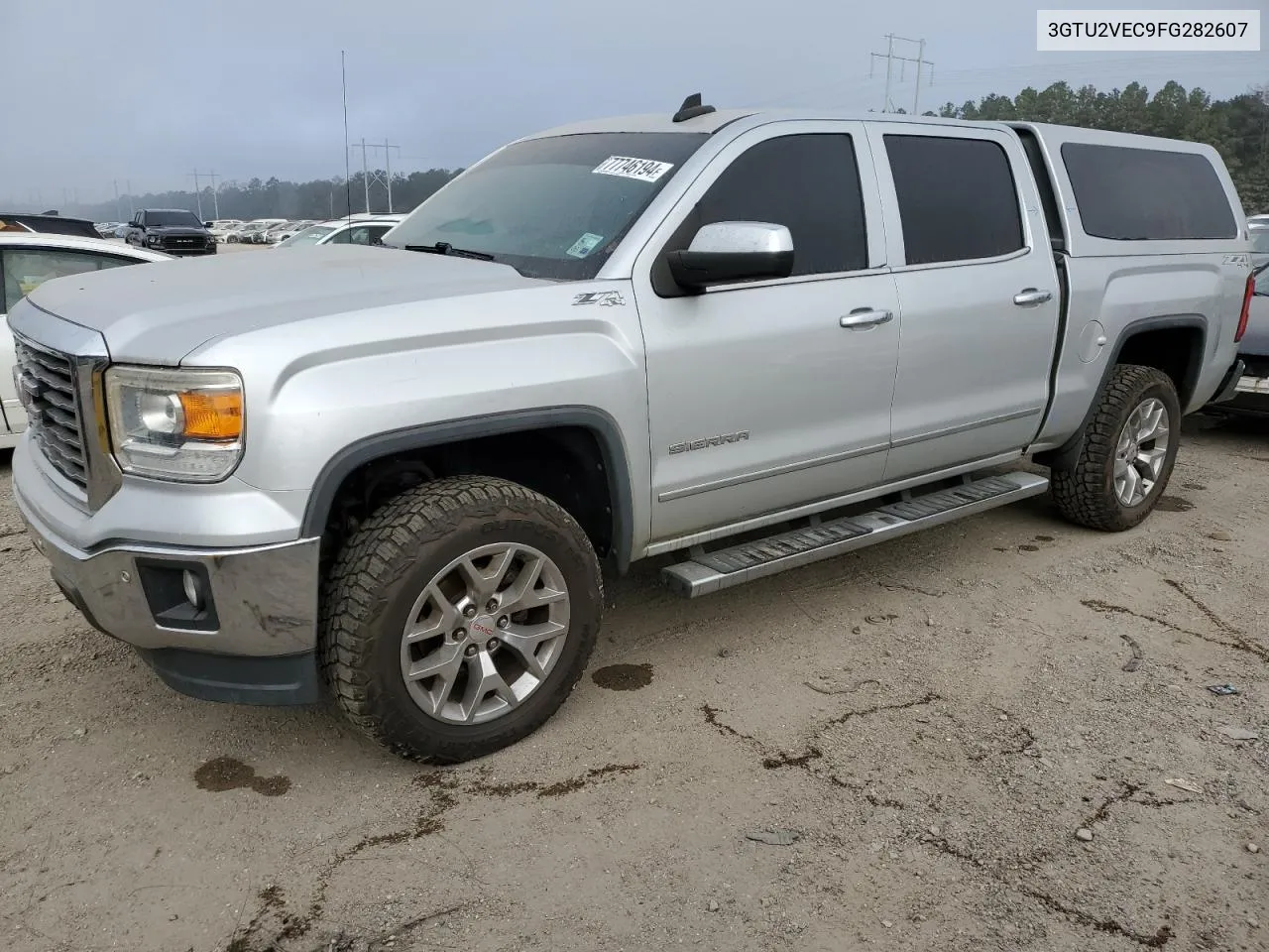 2015 GMC Sierra K1500 Slt VIN: 3GTU2VEC9FG282607 Lot: 77746194