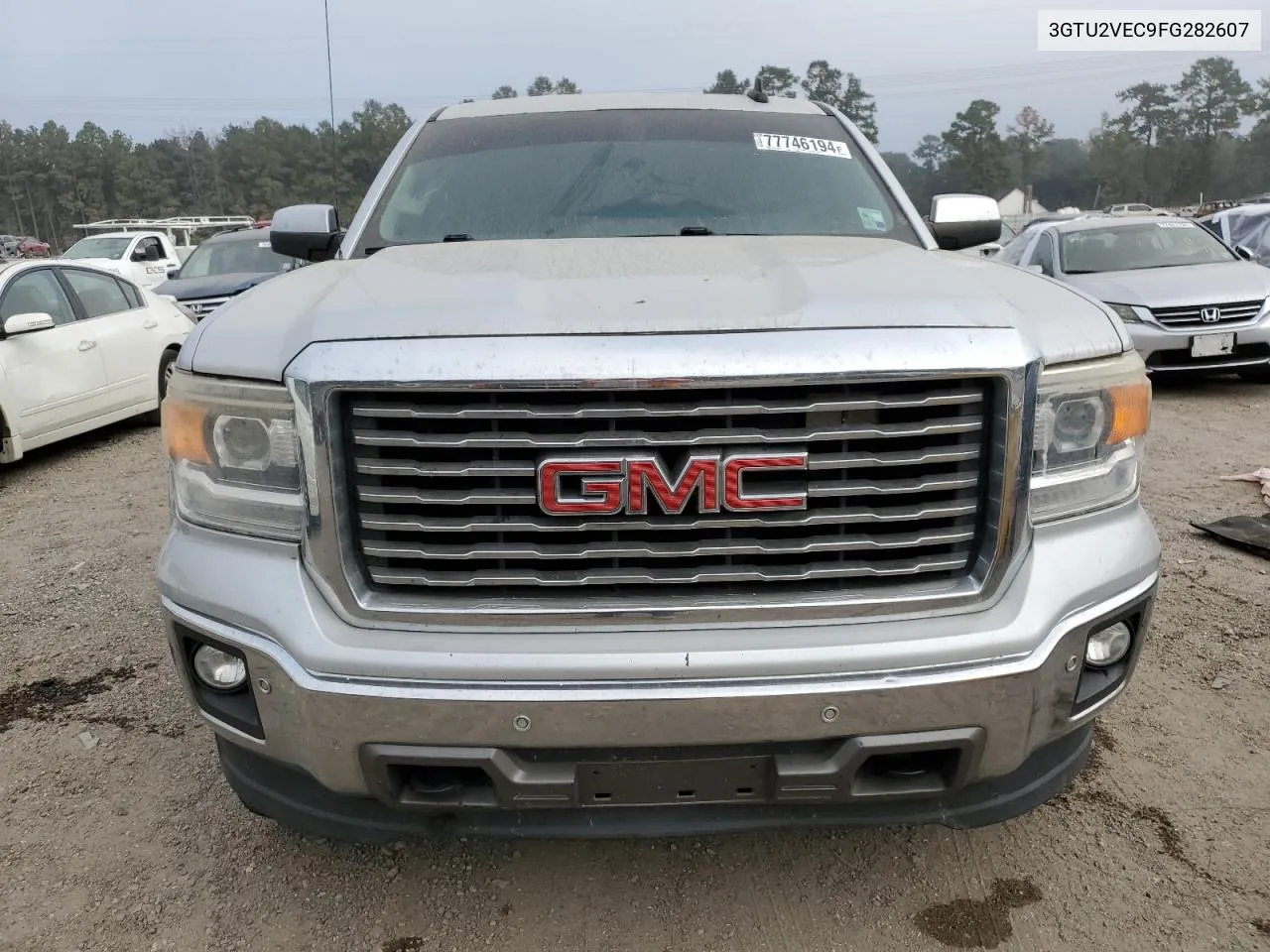 2015 GMC Sierra K1500 Slt VIN: 3GTU2VEC9FG282607 Lot: 77746194