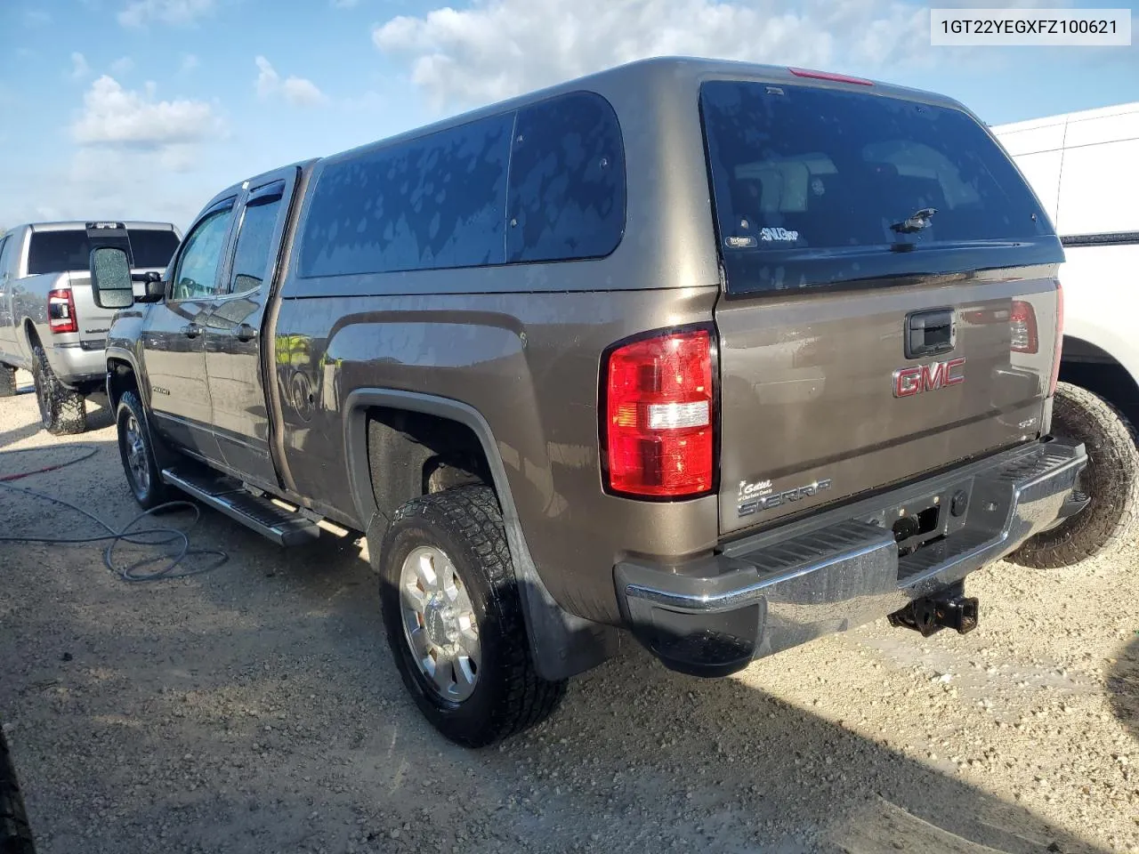 2015 GMC Sierra K2500 Sle VIN: 1GT22YEGXFZ100621 Lot: 78030174