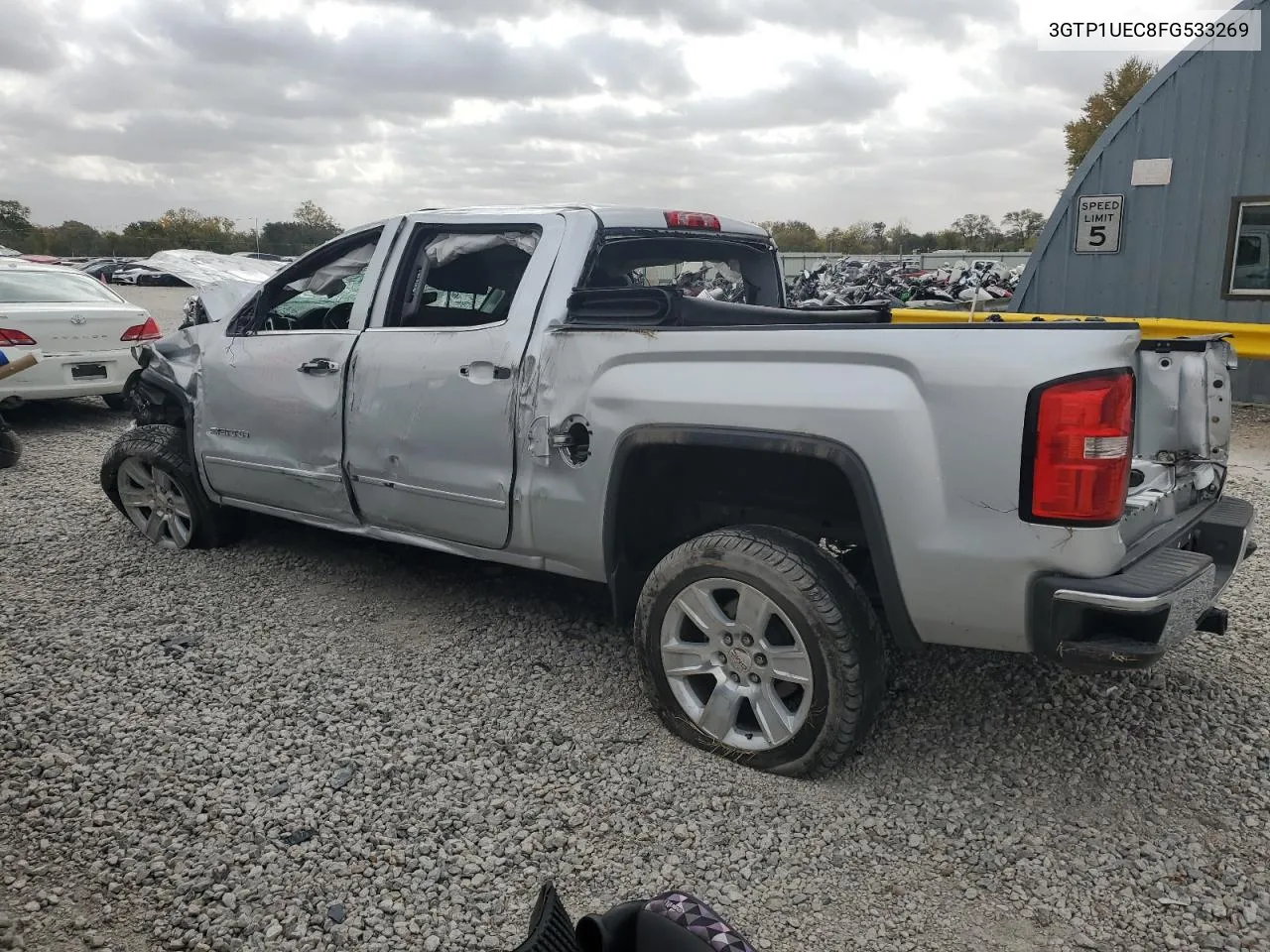 2015 GMC Sierra C1500 Sle VIN: 3GTP1UEC8FG533269 Lot: 78198644