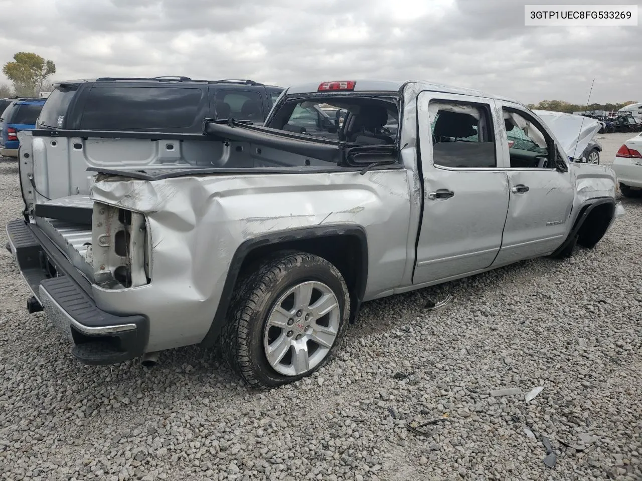 2015 GMC Sierra C1500 Sle VIN: 3GTP1UEC8FG533269 Lot: 78198644