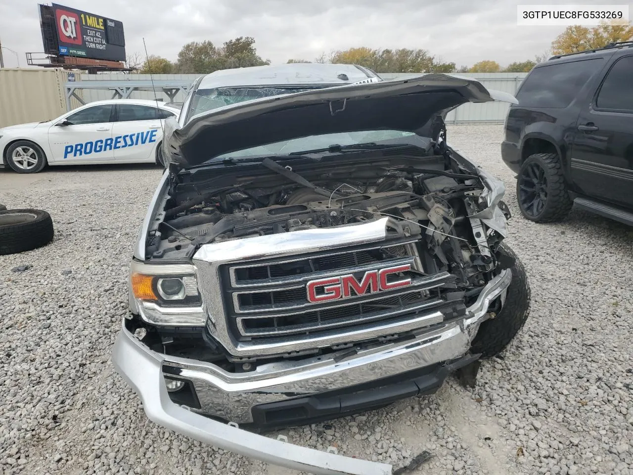 2015 GMC Sierra C1500 Sle VIN: 3GTP1UEC8FG533269 Lot: 78198644