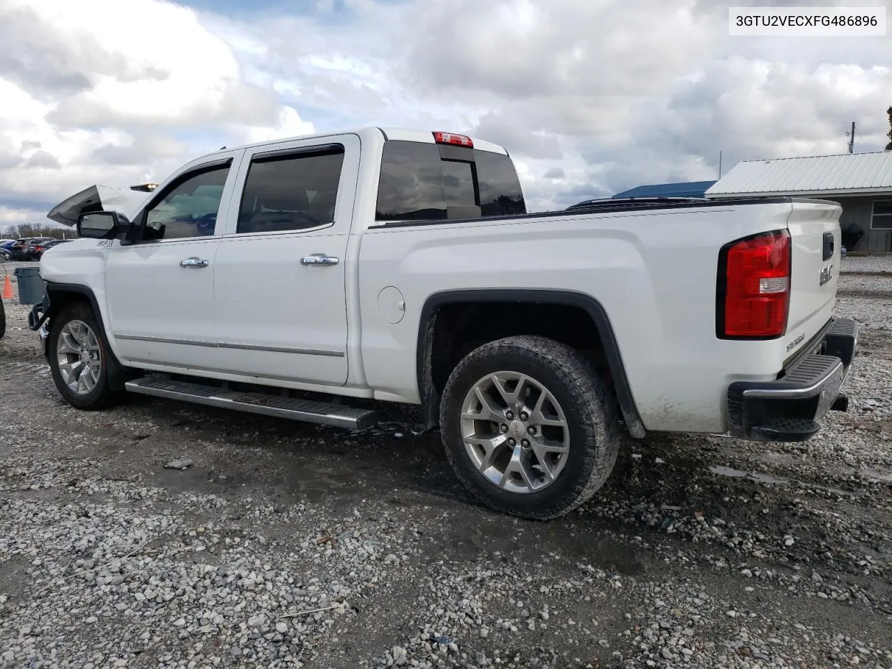 2015 GMC Sierra K1500 Slt VIN: 3GTU2VECXFG486896 Lot: 78907904