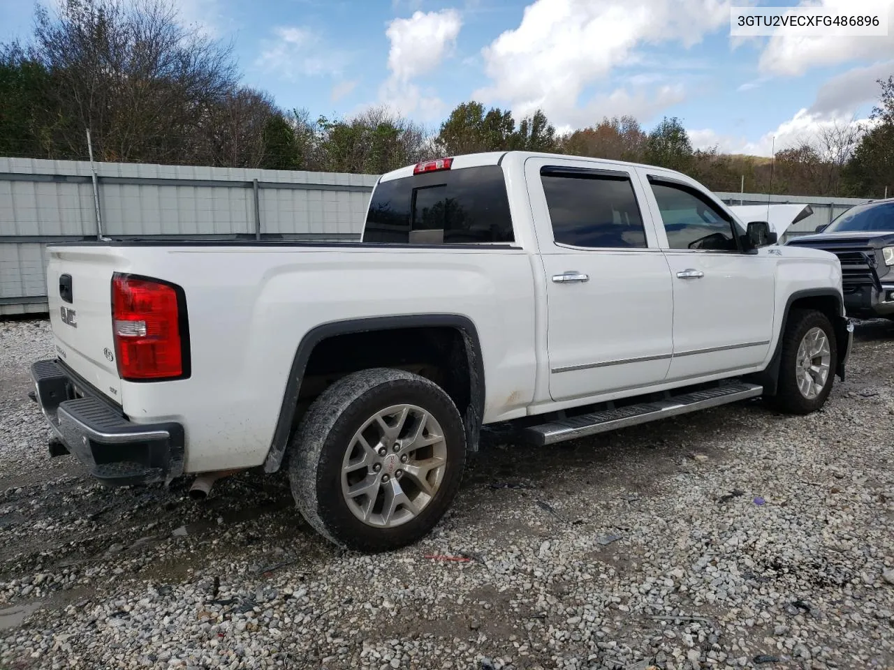 2015 GMC Sierra K1500 Slt VIN: 3GTU2VECXFG486896 Lot: 78907904