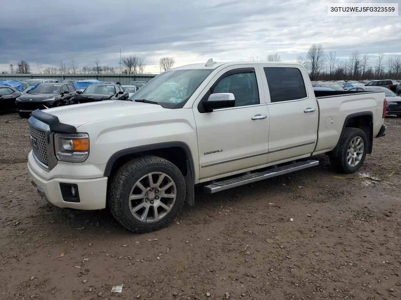 2015 GMC Sierra K1500 Denali VIN: 3GTU2WEJ5FG323559 Lot: 79012234