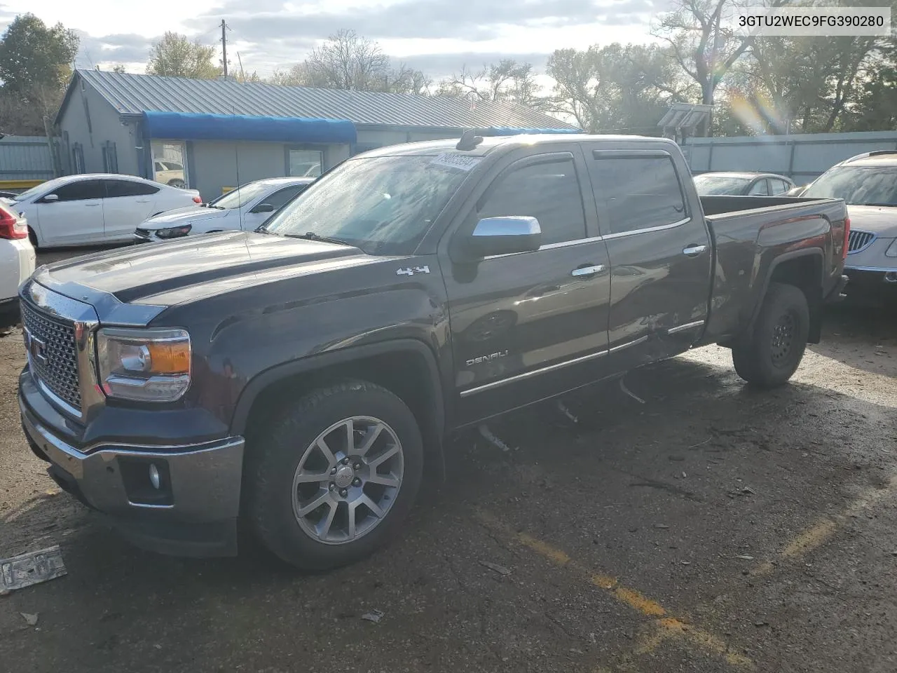 3GTU2WEC9FG390280 2015 GMC Sierra K1500 Denali