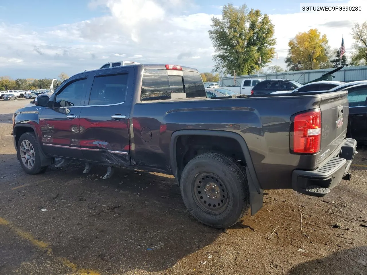 3GTU2WEC9FG390280 2015 GMC Sierra K1500 Denali