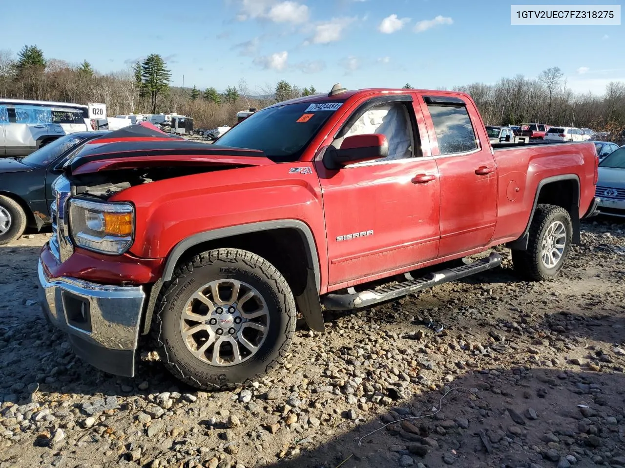 2015 GMC Sierra K1500 Sle VIN: 1GTV2UEC7FZ318275 Lot: 79424484