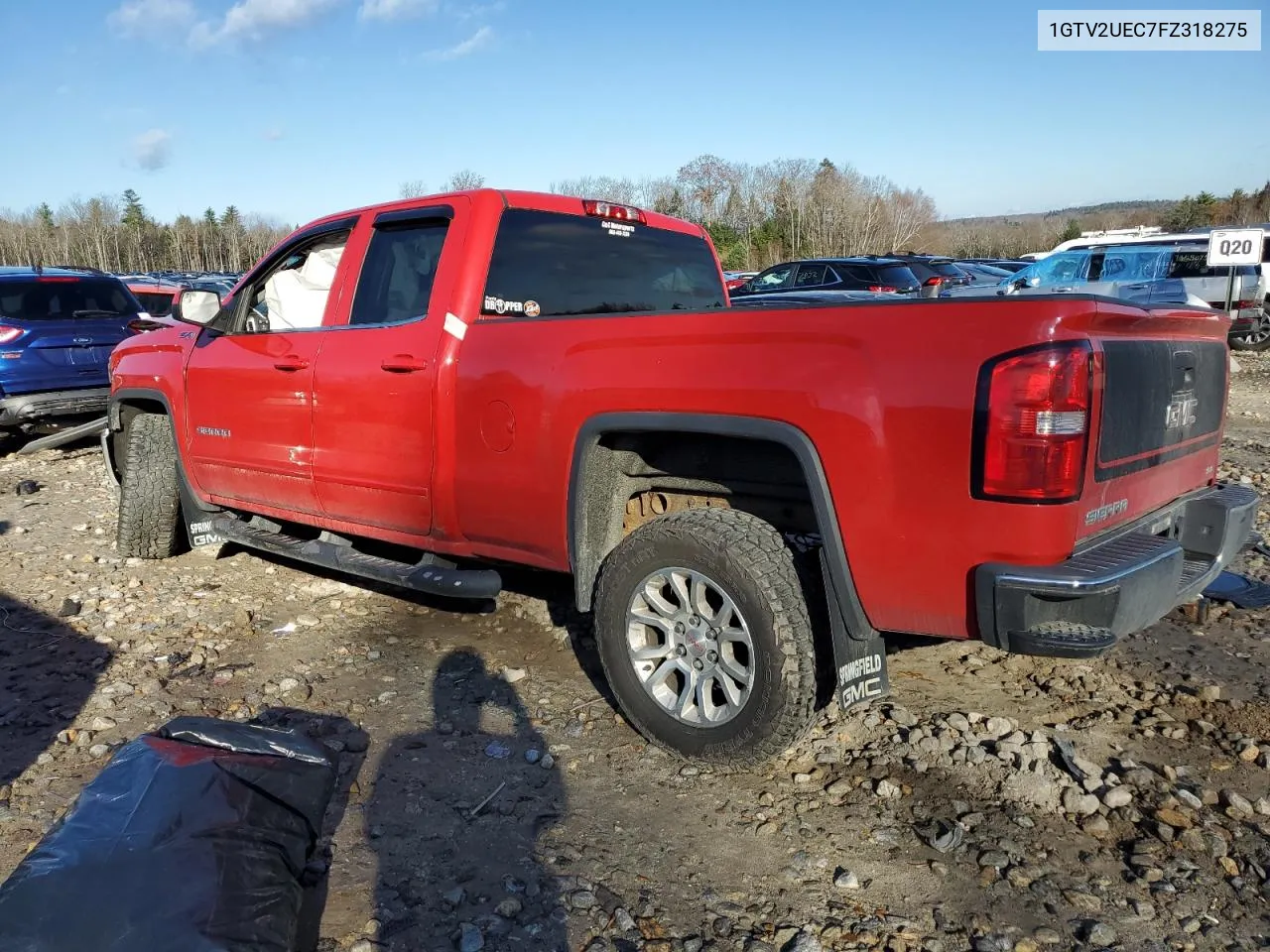 2015 GMC Sierra K1500 Sle VIN: 1GTV2UEC7FZ318275 Lot: 79424484