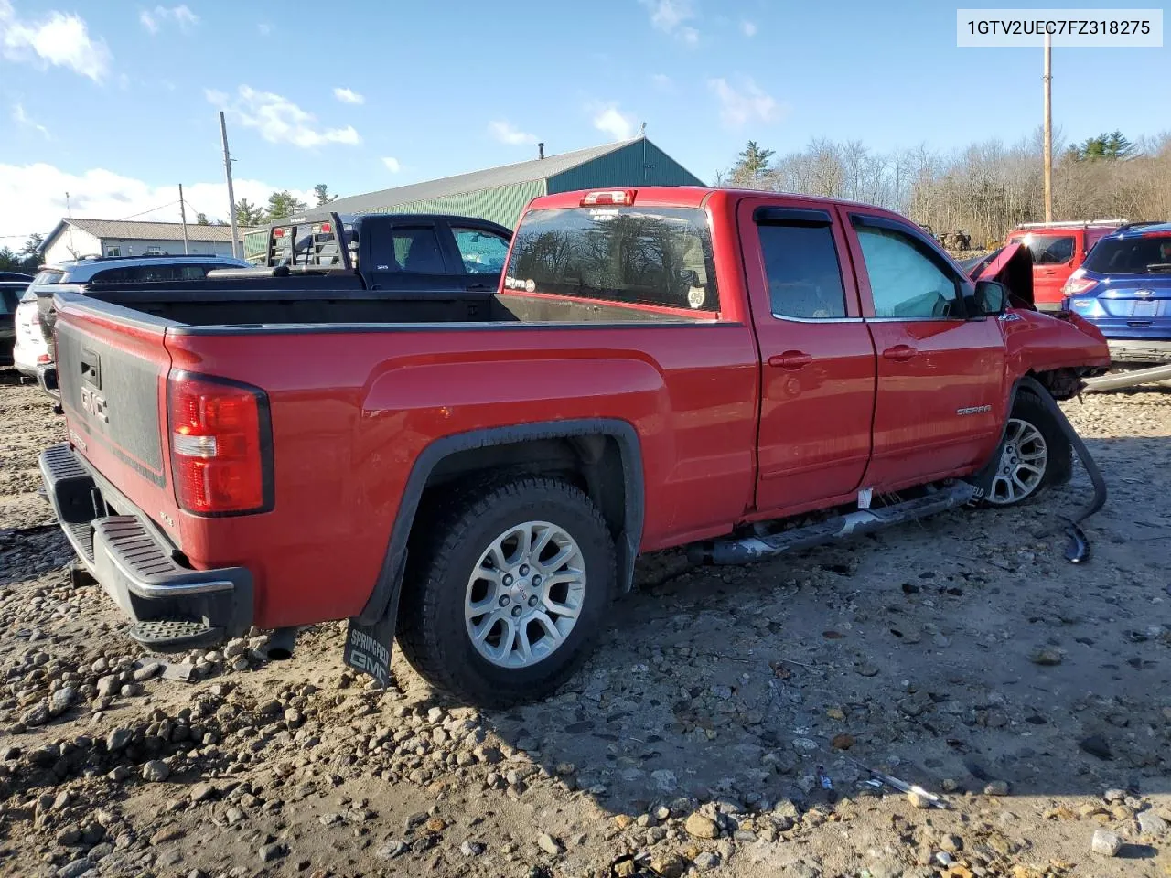 2015 GMC Sierra K1500 Sle VIN: 1GTV2UEC7FZ318275 Lot: 79424484