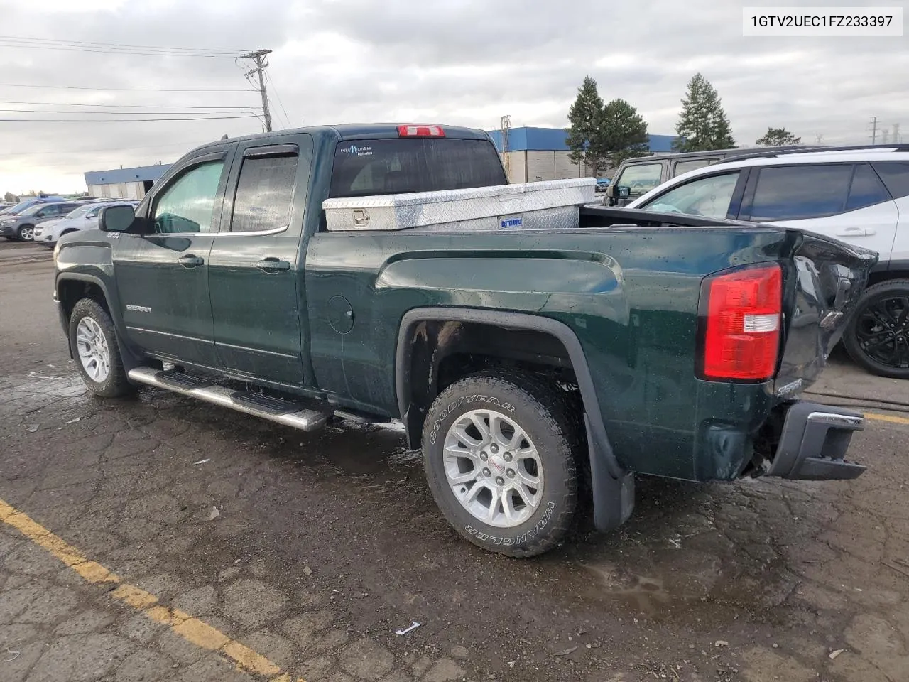 2015 GMC Sierra K1500 Sle VIN: 1GTV2UEC1FZ233397 Lot: 79804304