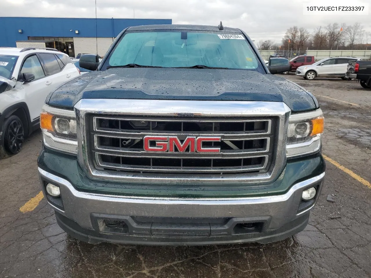 2015 GMC Sierra K1500 Sle VIN: 1GTV2UEC1FZ233397 Lot: 79804304