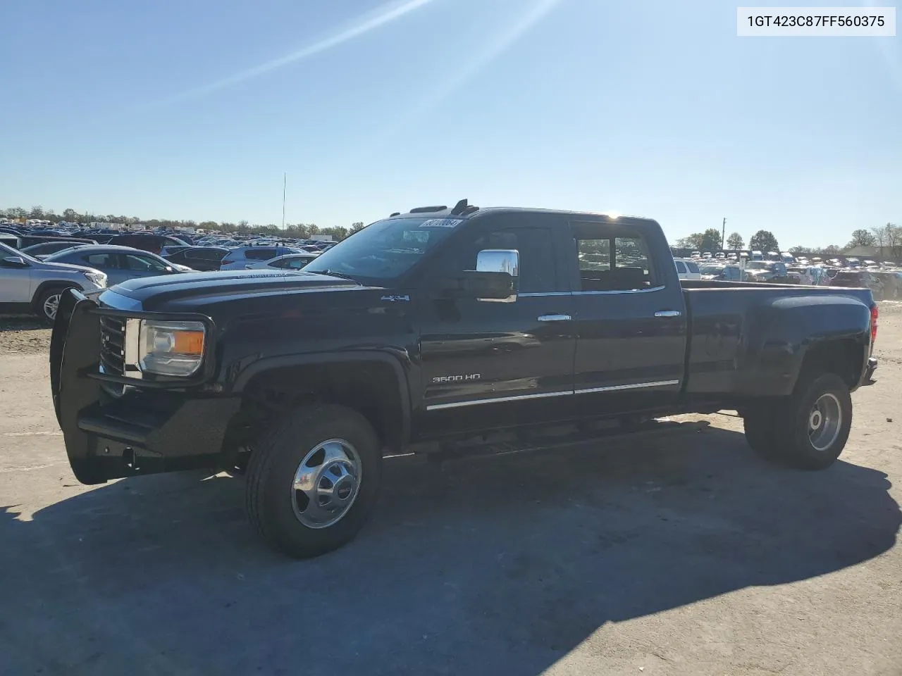 2015 GMC Sierra K3500 Slt VIN: 1GT423C87FF560375 Lot: 80100064