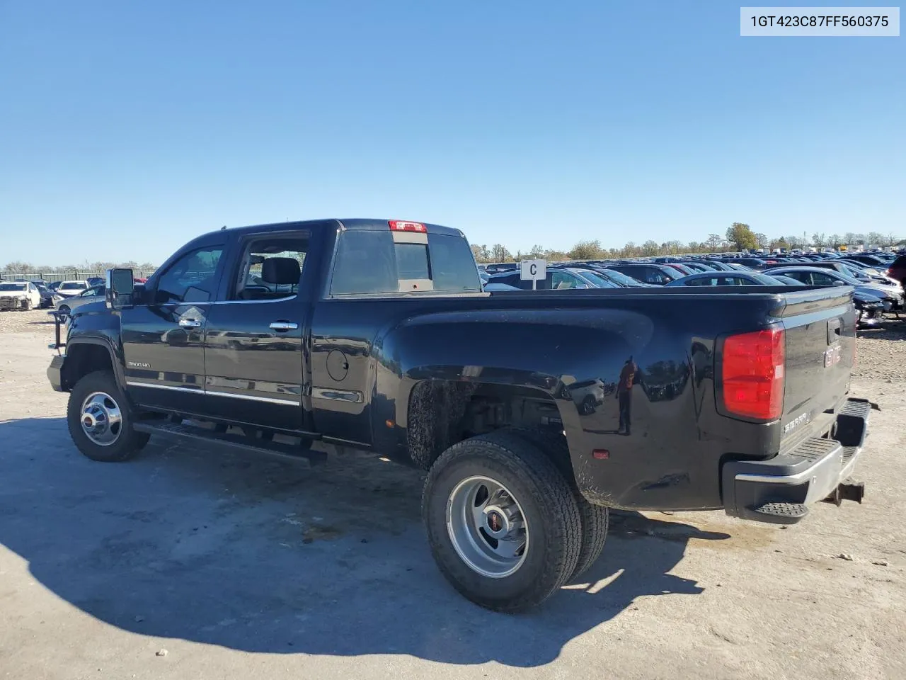 2015 GMC Sierra K3500 Slt VIN: 1GT423C87FF560375 Lot: 80100064