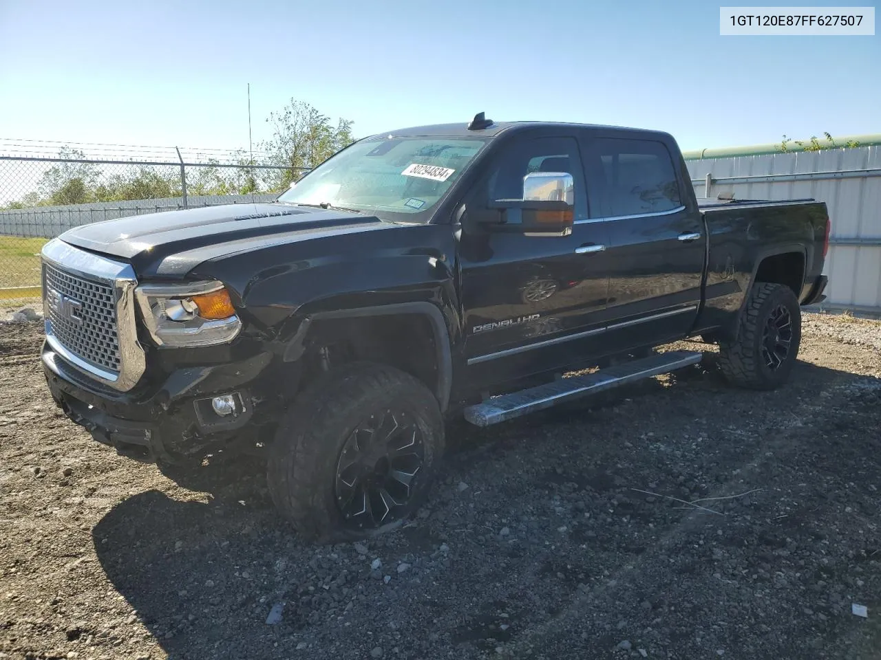 2015 GMC Sierra K2500 Denali VIN: 1GT120E87FF627507 Lot: 80294834